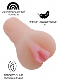 Реалистичный мастурбатор-вагина из реалистичного материала - Свободный ассортимент - в Санкт-Петербурге купить с доставкой