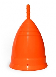 Оранжевая менструальная чаша OneCUP Classic - размер L - OneCUP - купить с доставкой в Санкт-Петербурге