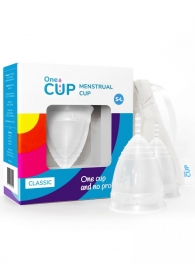 Набор из 2 менструальных чаш OneCUP Classic - OneCUP - купить с доставкой в Санкт-Петербурге