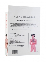Надувная секс-кукла мужского пола - ToyFa - #SOTBIT_REGIONS_UF_V_REGION_NAME# купить с доставкой