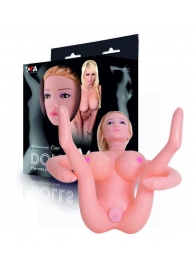 Надувная секс-кукла с реалистичной головой и поднятыми ножками - ToyFa - #SOTBIT_REGIONS_UF_V_REGION_NAME# купить с доставкой