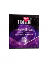 Гель-лубрикант Intim bluz в одноразовой упаковке - 4 гр. - Биоритм - купить с доставкой в Санкт-Петербурге