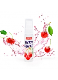 Гель-смазка Tutti-frutti с вишнёвым вкусом - 30 гр. - Биоритм - купить с доставкой в Санкт-Петербурге