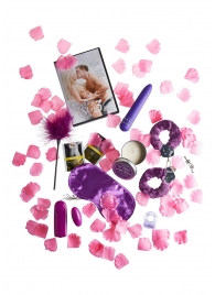Эротический набор FANTASTIC PURPLE SEX TOY KIT - Toy Joy - купить с доставкой в Санкт-Петербурге