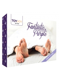 Эротический набор FANTASTIC PURPLE SEX TOY KIT - Toy Joy - купить с доставкой в Санкт-Петербурге