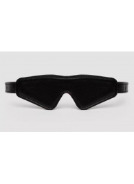 Двусторонняя красно-черная маска на глаза Reversible Faux Leather Blindfold - Fifty Shades of Grey - купить с доставкой в Санкт-Петербурге