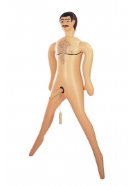 Надувная секс-кукла Big John с виброфаллосом - NMC - в Санкт-Петербурге купить с доставкой