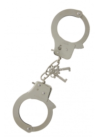 Металлические наручники с ключиками - Tonga - купить с доставкой в Санкт-Петербурге