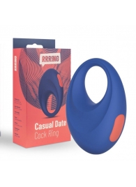 Синее эрекционное кольцо RRRING Casual Date Cock Ring - FeelzToys - в Санкт-Петербурге купить с доставкой