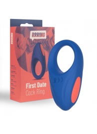 Синее эрекционное кольцо RRRING First Date Cock Ring - FeelzToys - в Санкт-Петербурге купить с доставкой