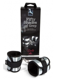 Серо-черные наручники Totally His - Fifty Shades of Grey - купить с доставкой в Санкт-Петербурге