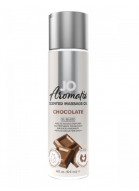 Массажное масло JO Aromatix Massage Oil Chocolate с ароматом шоколада - 120 мл. - System JO - купить с доставкой в Санкт-Петербурге