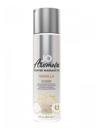 Массажное масло JO Aromatix Massage Oil Vanilla с ароматом ванили - 120 мл. - System JO - купить с доставкой в Санкт-Петербурге