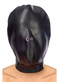 Маска-шлем на голову с отверстиями для дыхания - Fetish Tentation - купить с доставкой в Санкт-Петербурге
