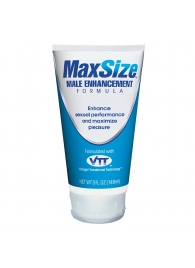 Мужской крем для усиления эрекции MAXSize Cream - 148 мл. - Swiss navy - купить с доставкой в Санкт-Петербурге