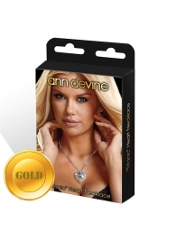Золотистая цепочка с сердцем  TITANIC  Heart Necklace - Ann Devine купить с доставкой