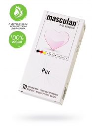 Супертонкие презервативы Masculan Pur - 10 шт. - Masculan - купить с доставкой в Санкт-Петербурге