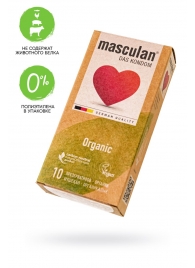 Экологически чистые презервативы Masculan Organic - 10 шт. - Masculan - купить с доставкой в Санкт-Петербурге
