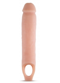 Телесная насадка на пенис 11.5 Inch Cock Sheath Penis Extender - 29,2 см. - Blush Novelties - в Санкт-Петербурге купить с доставкой