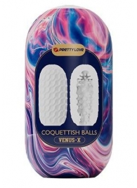 Мастурбатор в форме яйца Coquettish Balls - Baile - в Санкт-Петербурге купить с доставкой