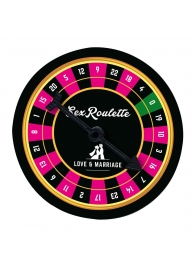 Настольная игра-рулетка Sex Roulette Love   Marriage - Tease&Please - купить с доставкой в Санкт-Петербурге