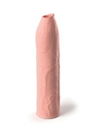 Телесная насадка-удлинитель Uncut Silicone Penis Enhancer - 17,8 см. - Pipedream - в Санкт-Петербурге купить с доставкой