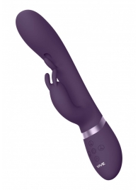 Фиолетовый вибромассажер-кролик Tama - 23,2 см. - Shots Media BV