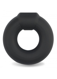 Черное эрекционное кольцо Ultra Soft Platinum Cure Silicone Cockring - Lovetoy - в Санкт-Петербурге купить с доставкой