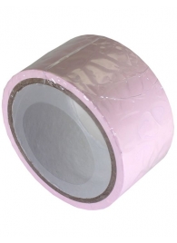 Розовый скотч для связывания Bondage Tape - 15 м. - Eroticon - купить с доставкой в Санкт-Петербурге
