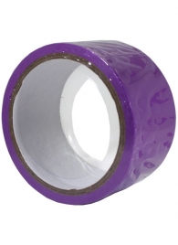 Фиолетовый скотч для связывания Bondage Tape - 15 м. - Eroticon - купить с доставкой в Санкт-Петербурге