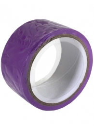 Фиолетовый скотч для связывания Bondage Tape - 15 м. - Eroticon - купить с доставкой в Санкт-Петербурге