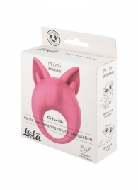 Розовое перезаряжаемое эрекционное кольцо Kitten Kiki - Lola Games - в Санкт-Петербурге купить с доставкой