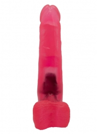 Розовая насадка-фаллос для трусиков Harness - 16,5 см. - LOVETOY (А-Полимер) - купить с доставкой в Санкт-Петербурге