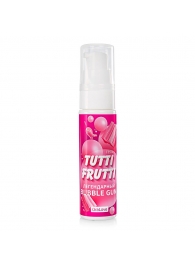 Интимный гель на водной основе Tutti-Frutti Bubble Gum - 30 гр. - Биоритм - купить с доставкой в Санкт-Петербурге