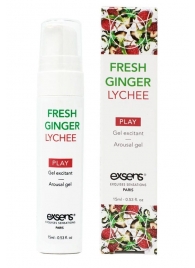 Возбуждающий гель Fresh Ginger Lychee Arousal Gel - 15 мл. - Exsens - купить с доставкой в Санкт-Петербурге