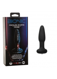 Черная анальная вибропробка Bionic Pressure Rimming Probe - 14,5 см. - California Exotic Novelties