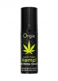 Возбуждающий интимный гель для пар ORGIE Hemp Intense Orgasm - 15 мл. - ORGIE - купить с доставкой в Санкт-Петербурге Возбуждающий интимный гель для пар ORGIE Hemp Intense Orgasm - 15 мл. - ORGIE - купить с доставкой в Санкт-Петербурге