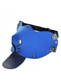 Синяя неопреновая маска  Дог - Sitabella - купить с доставкой в Санкт-Петербурге