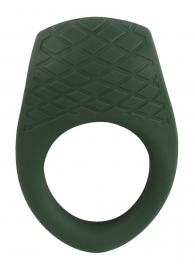 Зеленое эрекционное виброкольцо Luxurious Vibro Cock Ring - Orion - в Санкт-Петербурге купить с доставкой