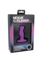 Фиолетовая вибровтулка Nexus G-Play+ M - Nexus Range - в Санкт-Петербурге купить с доставкой