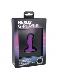Фиолетовая вибровтулка Nexus G-Play+ S - Nexus Range - в Санкт-Петербурге купить с доставкой