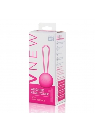 Розовый вагинальный шарик VNEW level 1 - VNEW