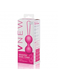 Розовые вагинальные шарики VNEW level 3 - VNEW