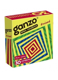Микс-набор из 30 презервативов Ganzo Mixed - Ganzo - купить с доставкой в Санкт-Петербурге
