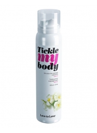 Массажная хрустящая пенка Tickle My Body Monoi с ароматом моной - 150 мл. - Love to Love - купить с доставкой в Санкт-Петербурге