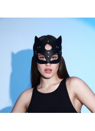 Оригинальная черная маска «Кошка» с ушками - Сима-Ленд - купить с доставкой в Санкт-Петербурге