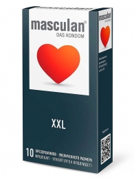 Презервативы увеличенного размера Masculan XXL - 10 шт. - Masculan - купить с доставкой в Санкт-Петербурге
