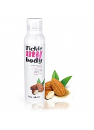 Массажная хрустящая пенка Tickle My Body Sweet Almonds с ароматом миндаля - 150 мл. - Love to Love - купить с доставкой в Санкт-Петербурге