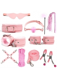 Розовый БДСМ-набор «Оки-Чпоки» из 11 предметов - Сима-Ленд - купить с доставкой в Санкт-Петербурге
