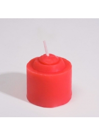 Красная свеча для БДСМ «Роза» из низкотемпературного воска - Сима-Ленд - купить с доставкой в Санкт-Петербурге